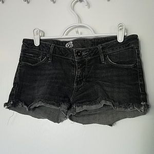 Black Bullhead Short Shorts - Size 3